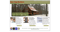 Desktop Screenshot of deergapbuilders.com